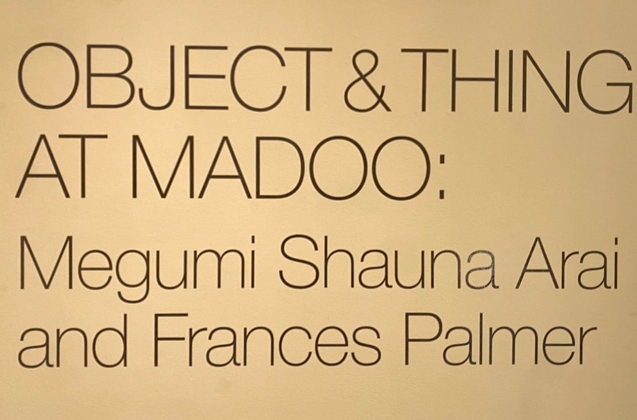 Madoo exhibition showcases artists Megumi Arai, Palmer.