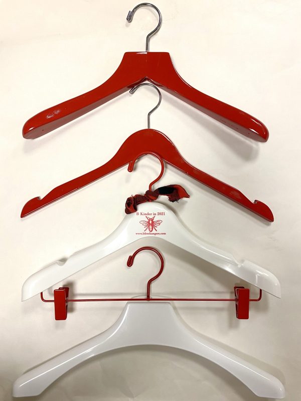 Red And White Hangers